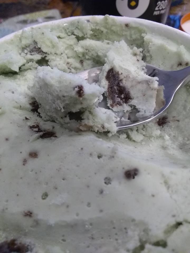 sweet habit mint my cookies flavor: mint ice cream with cookie pieces